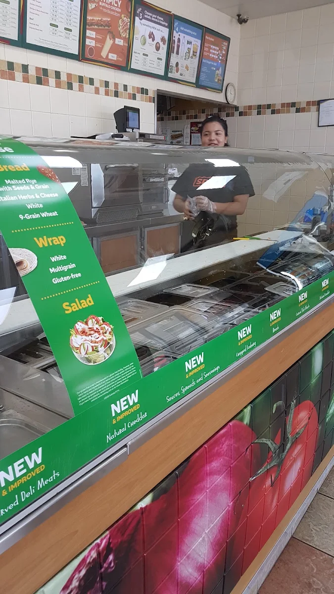 Menu, Subway