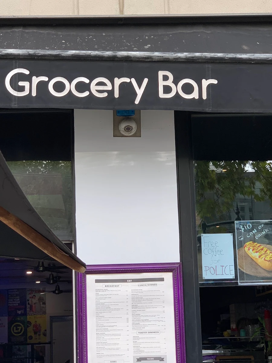 Menu, St Kilda Grocery Bar