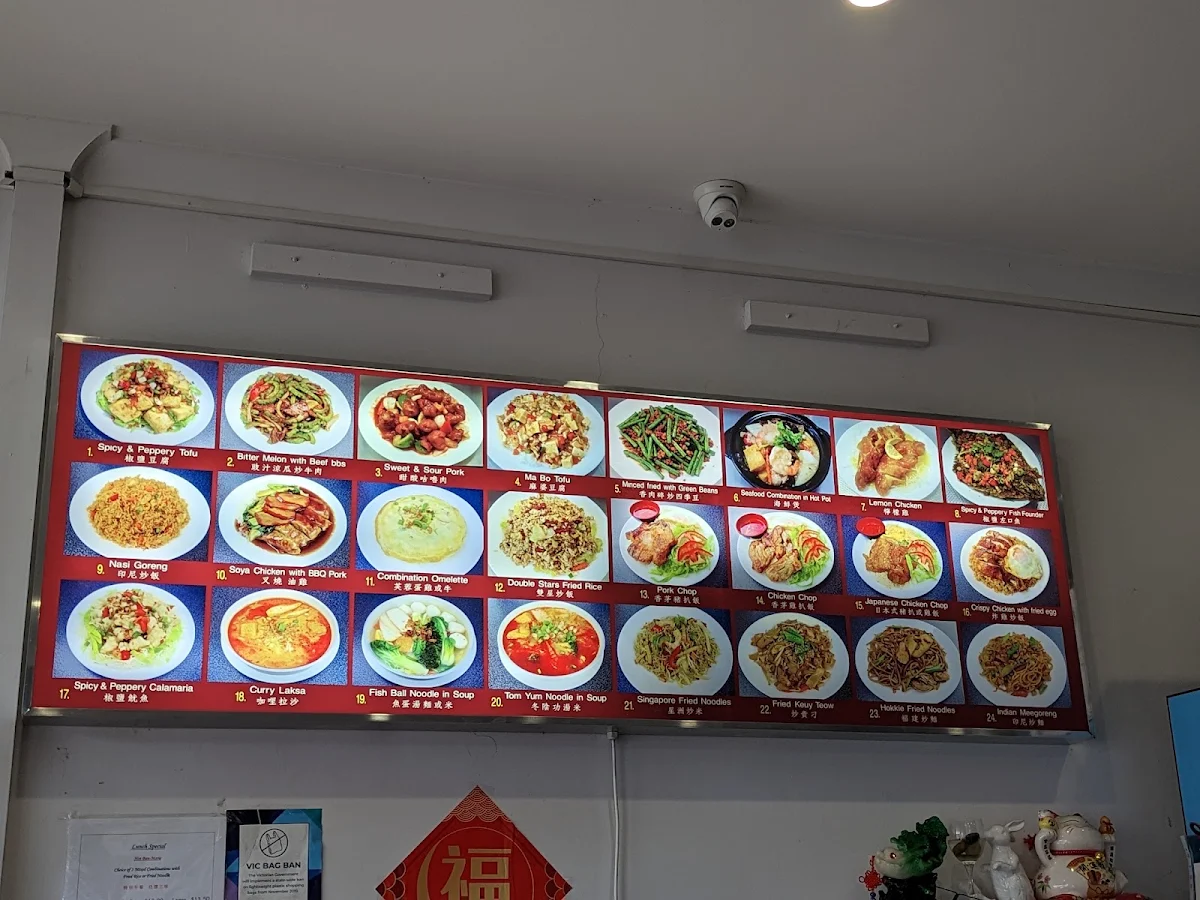 Menu, Double Stars