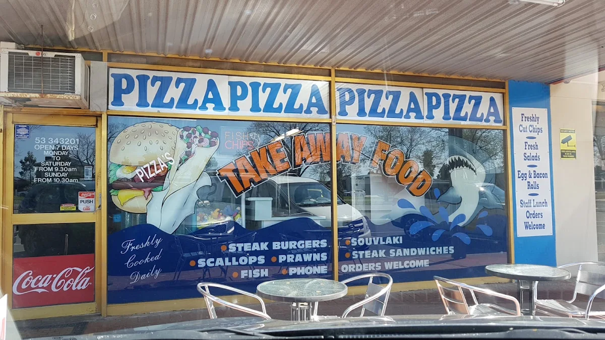 Menu, The Alfredton Fish Shop