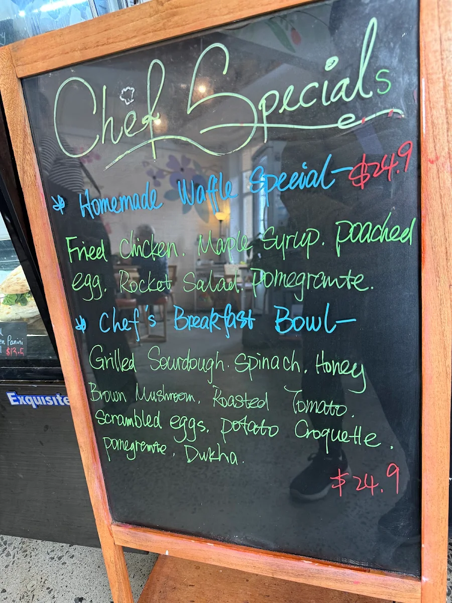 Menu, The Picnic Basket Café