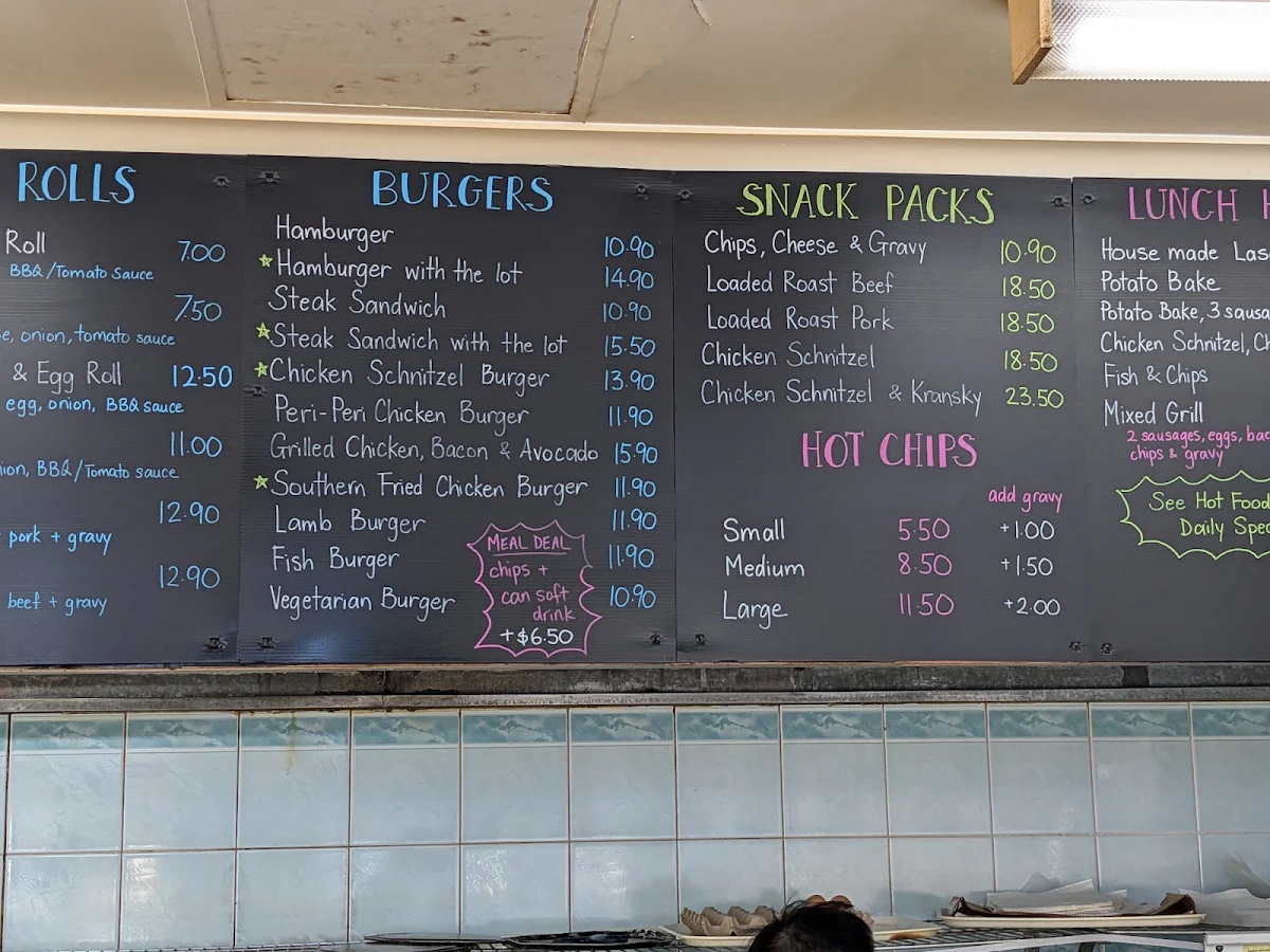 Menu, King Arthur's Feast (new ownership since 2024)
