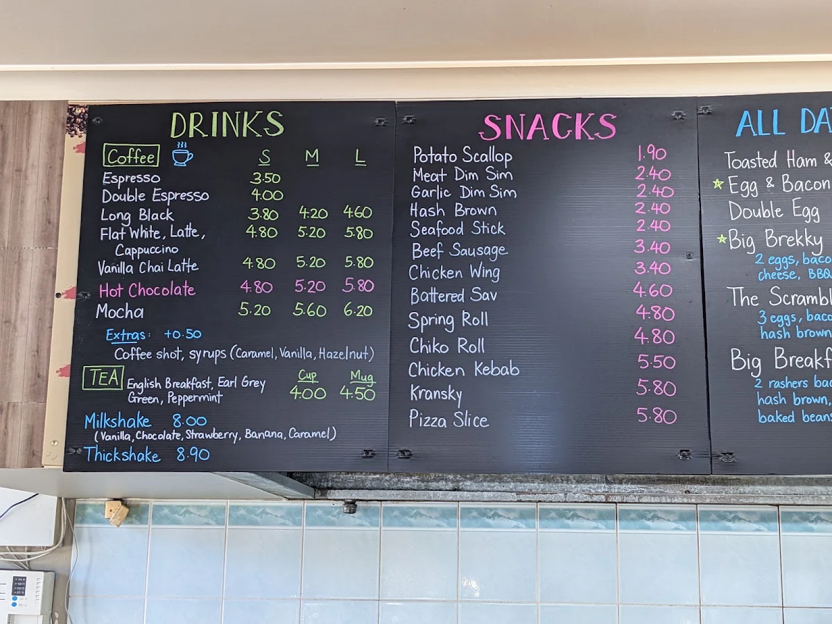 Menu, King Arthur's Feast (new ownership since 2024)