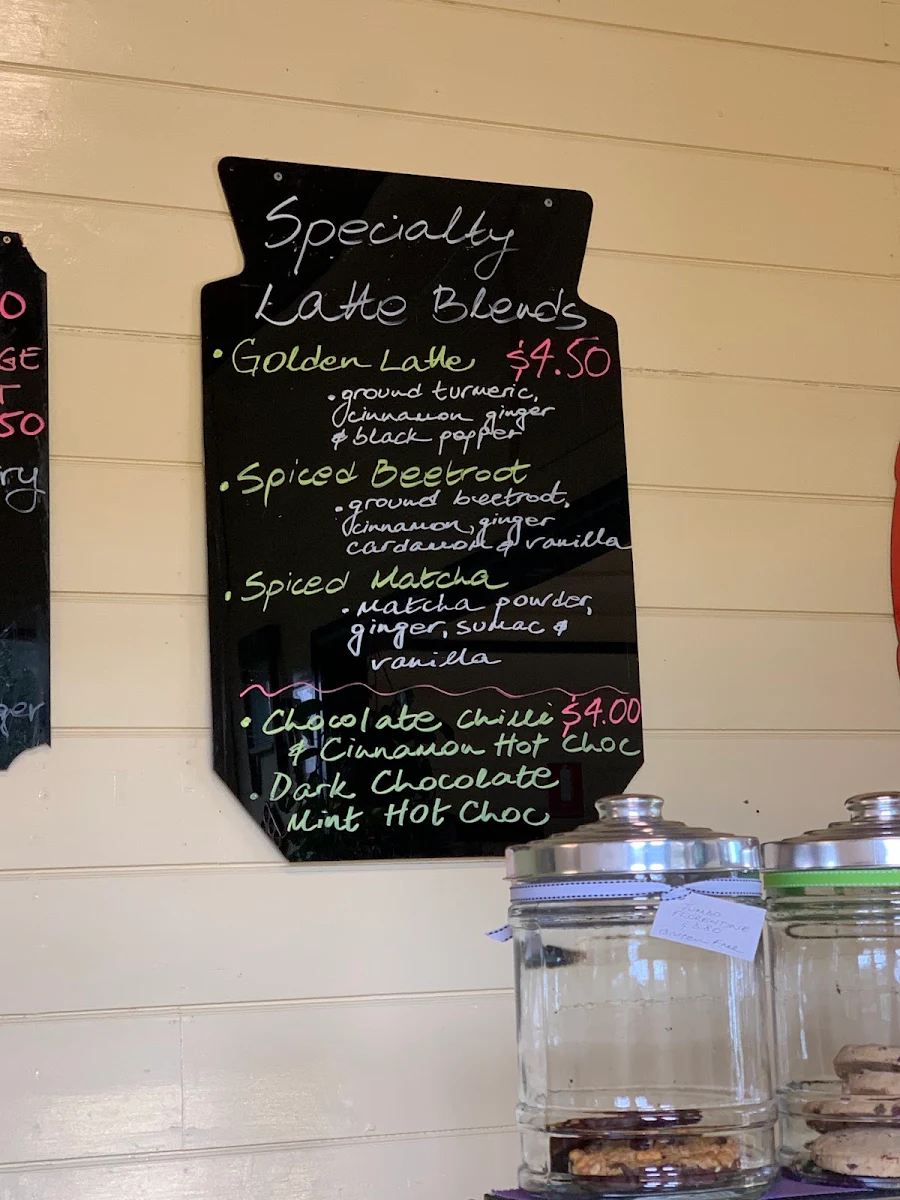 Menu, Birch&Perch Coffee Shop