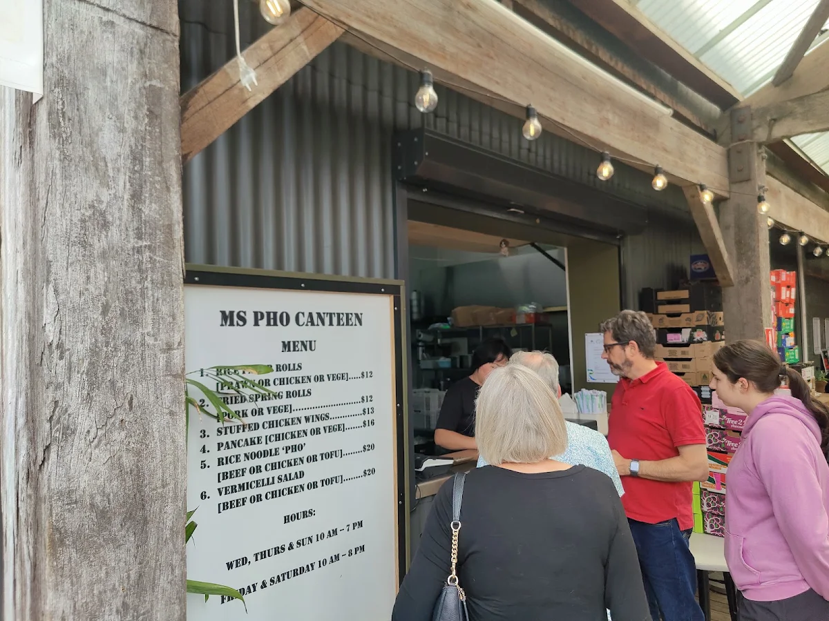 Menu, Ms Pho Canteen