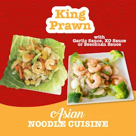 Menu, ASIAN NOODLE CUISINE