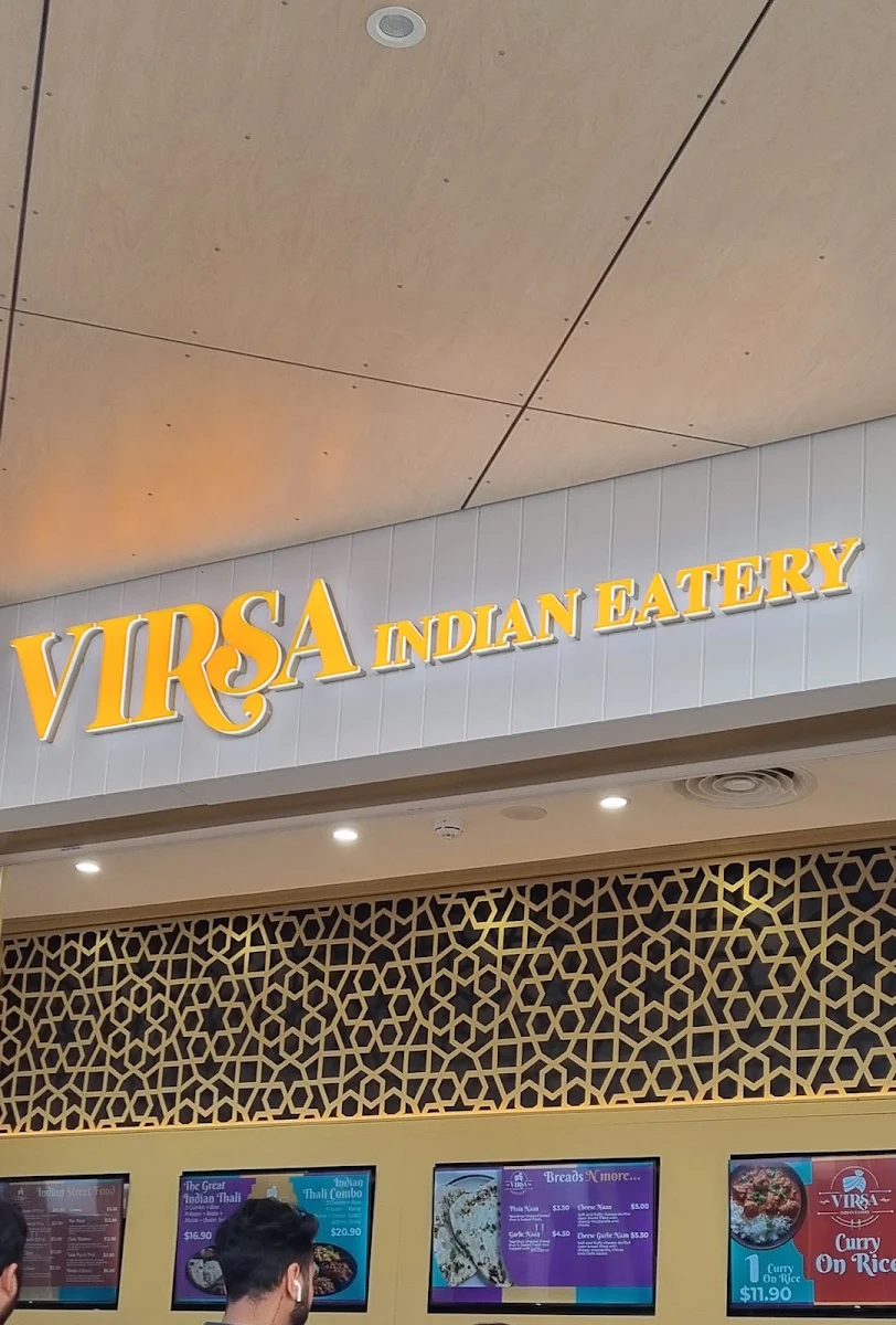 Menu, Virsa Indian Eatery- HarbourTown