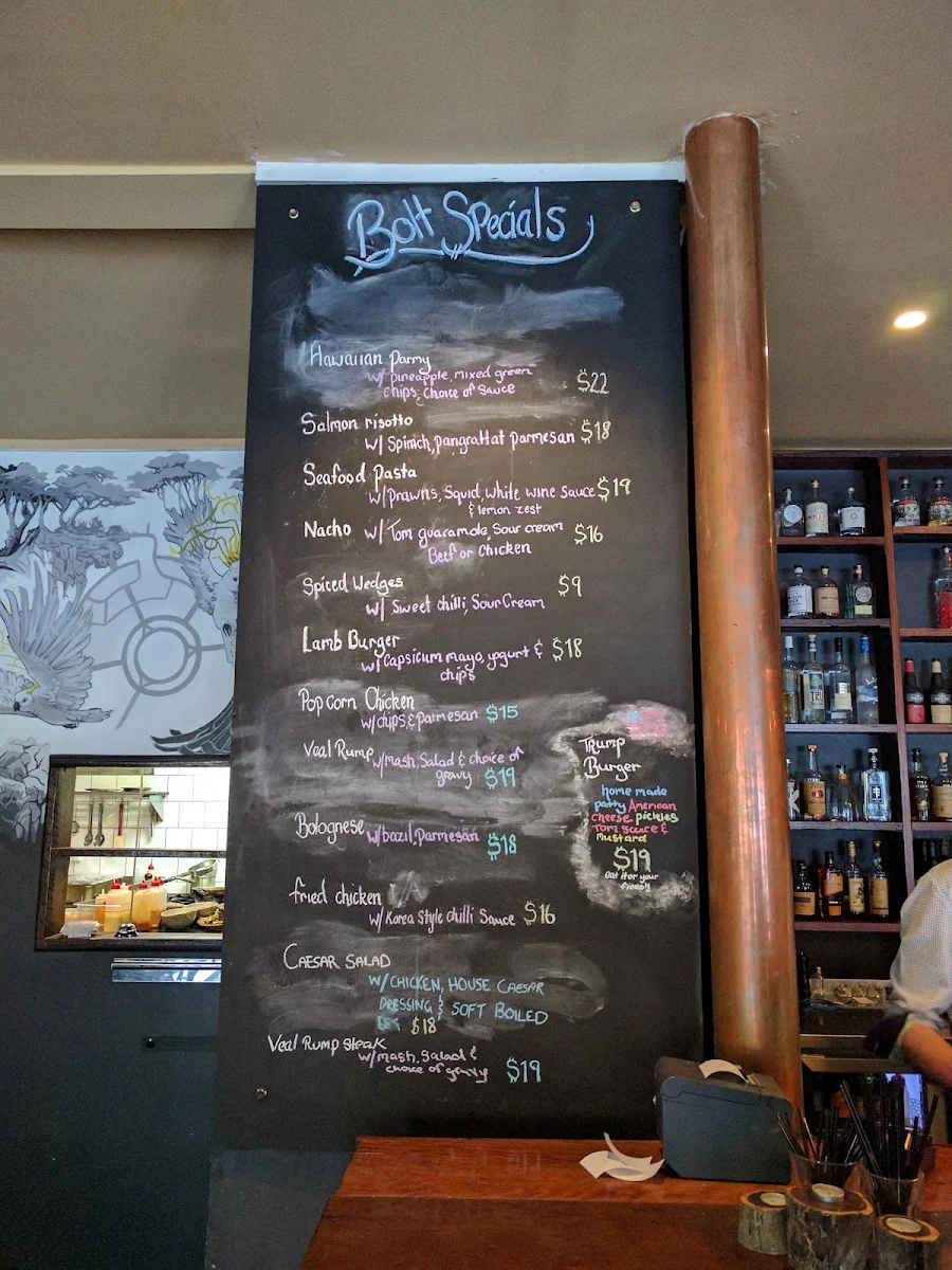 Menu, 10 Yards