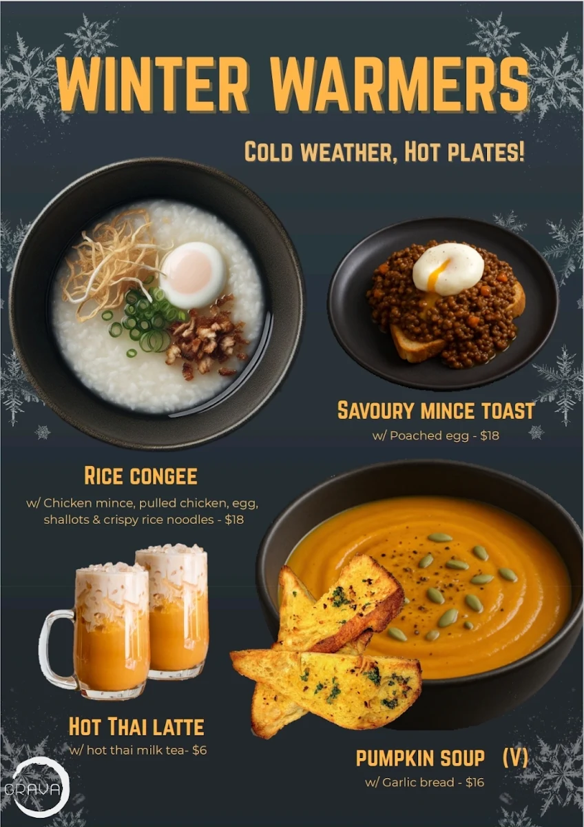 Menu, La Grava