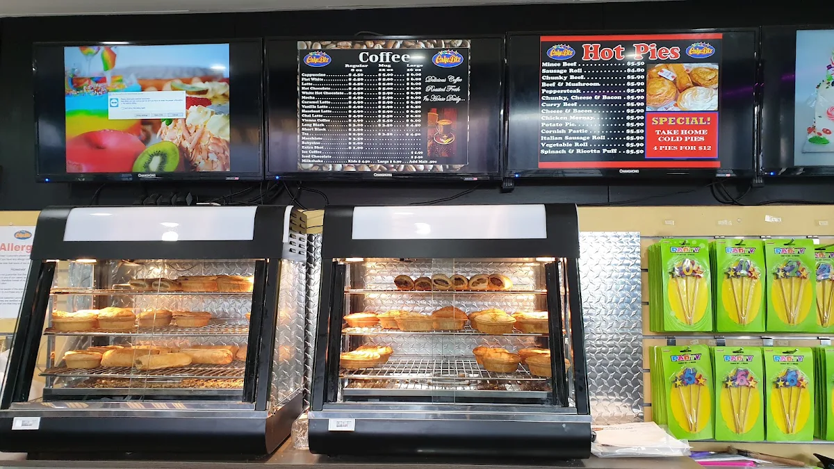 Menu, Cake Biz