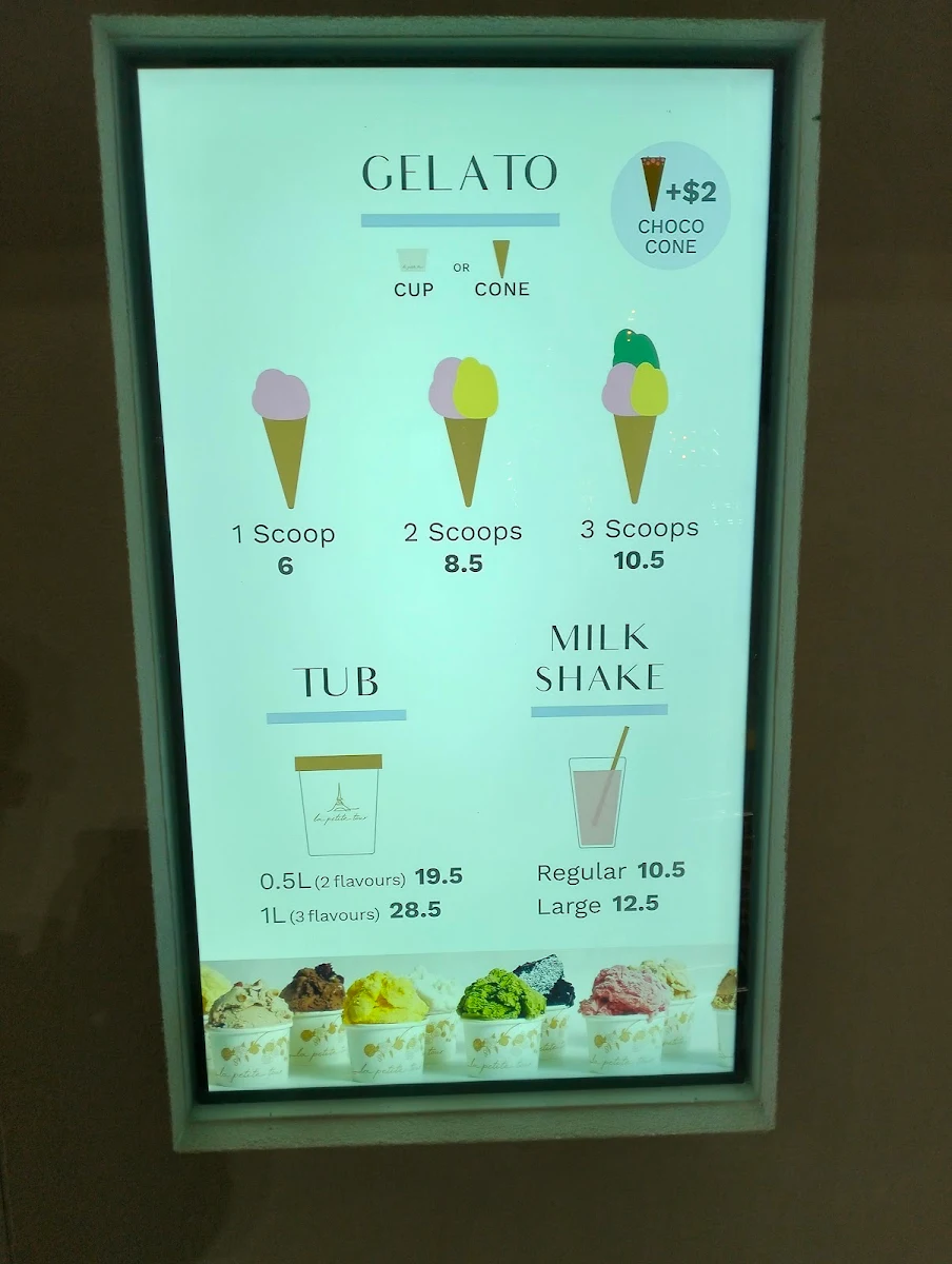 Menu, Selene’s Chocolate Cafe