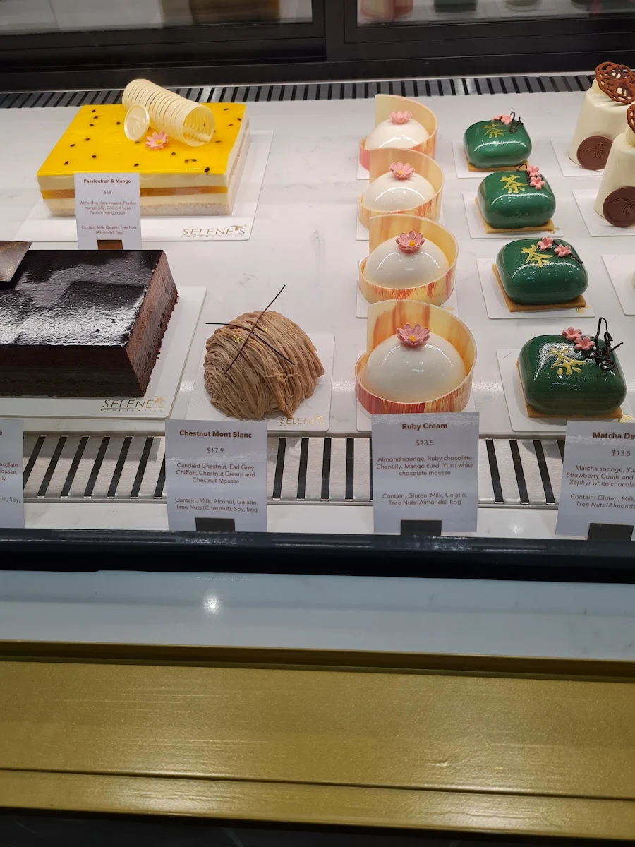 Menu, Selene’s Chocolate Cafe