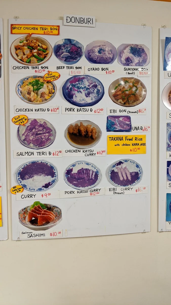 Menu, Kabocha Takeaway