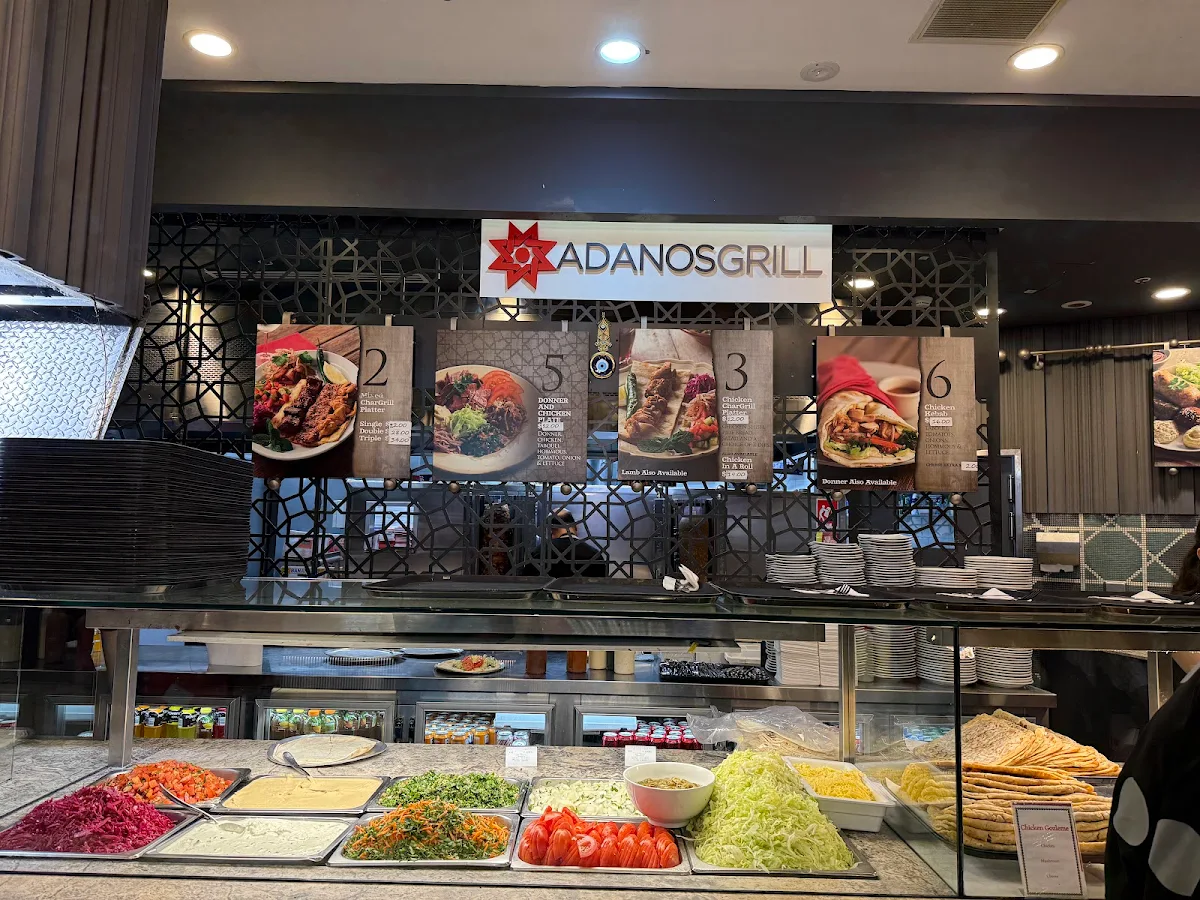 Menu, Adanos Grill