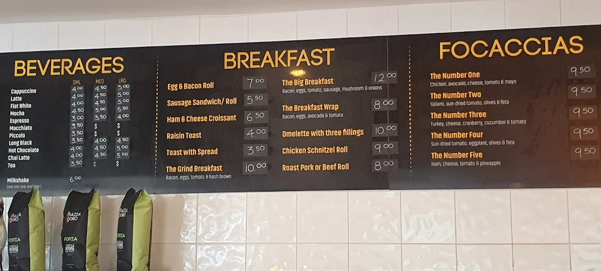 Menu, HANGRY Cafe & Catering