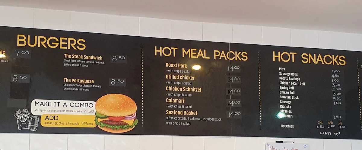 Menu, HANGRY Cafe & Catering