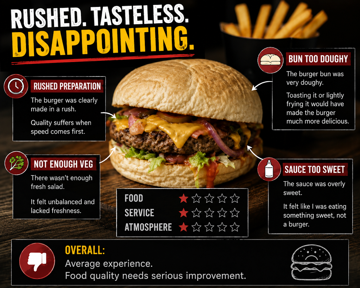 Menu, Hungry Jack's Burgers William Street