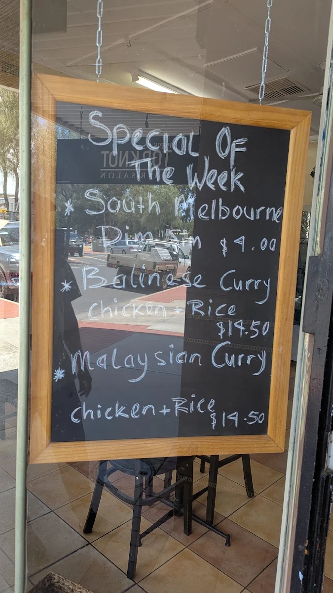 Menu, Java Spice Lunch Time Take Away