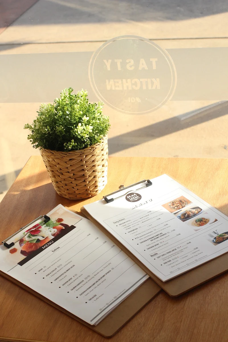 Menu, Tasty Kitchen- cafe & Asian Restaurant