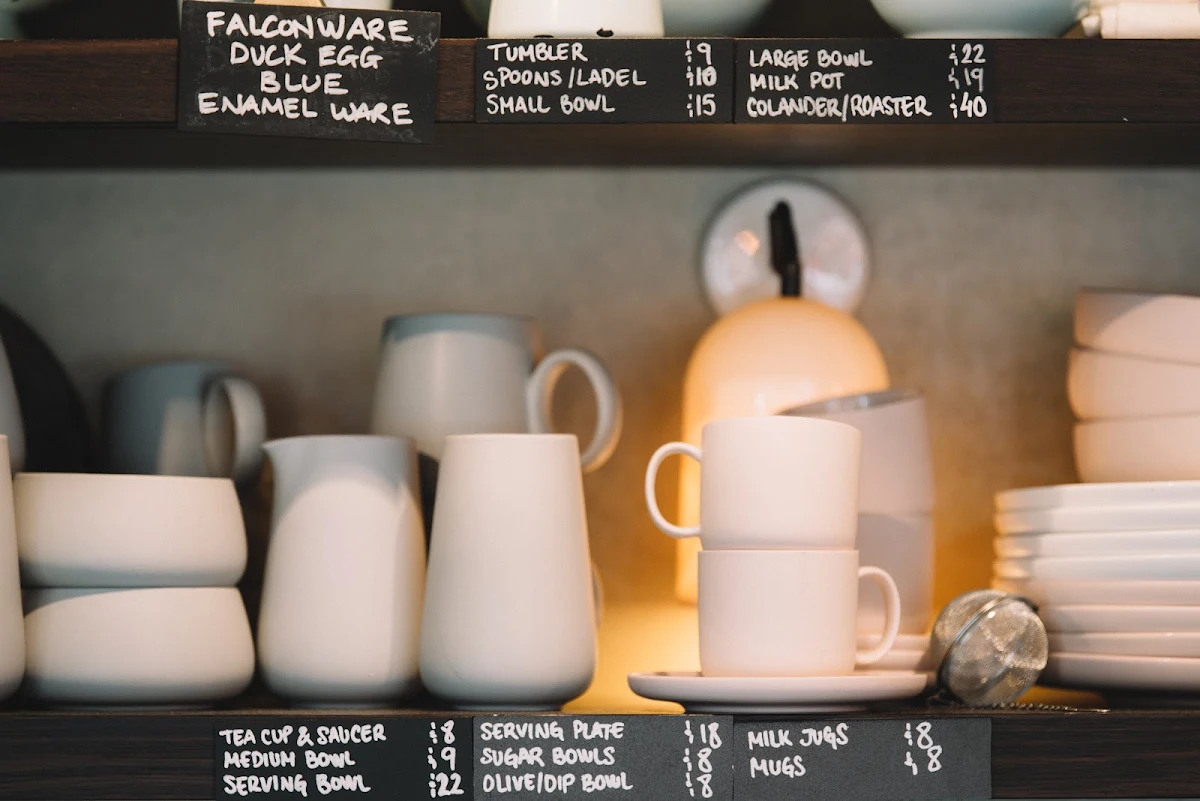 Menu, Oxford Larder