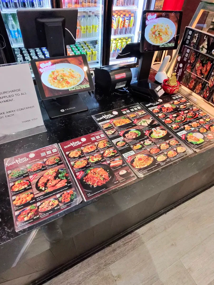 Menu, Dumpling Chef Werribee