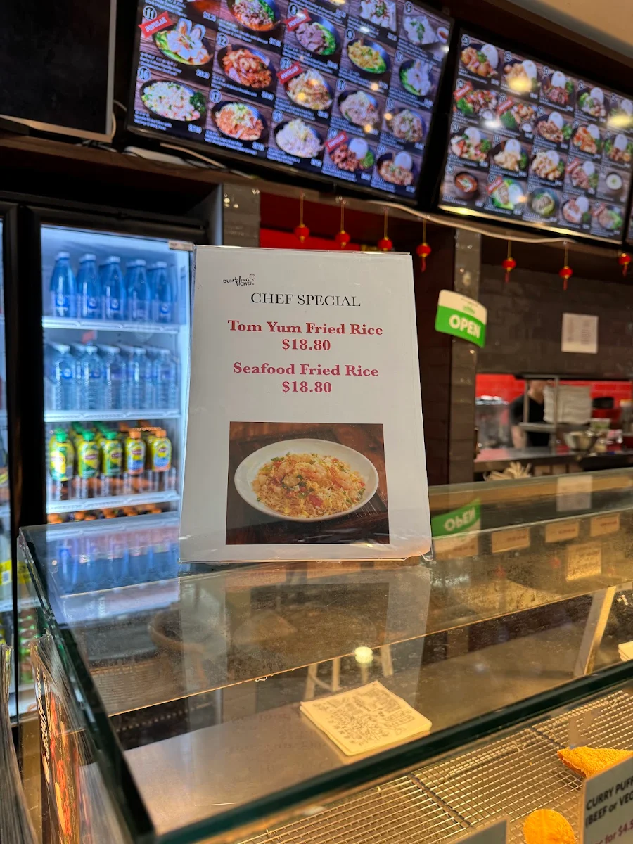 Menu, Dumpling Chef Werribee