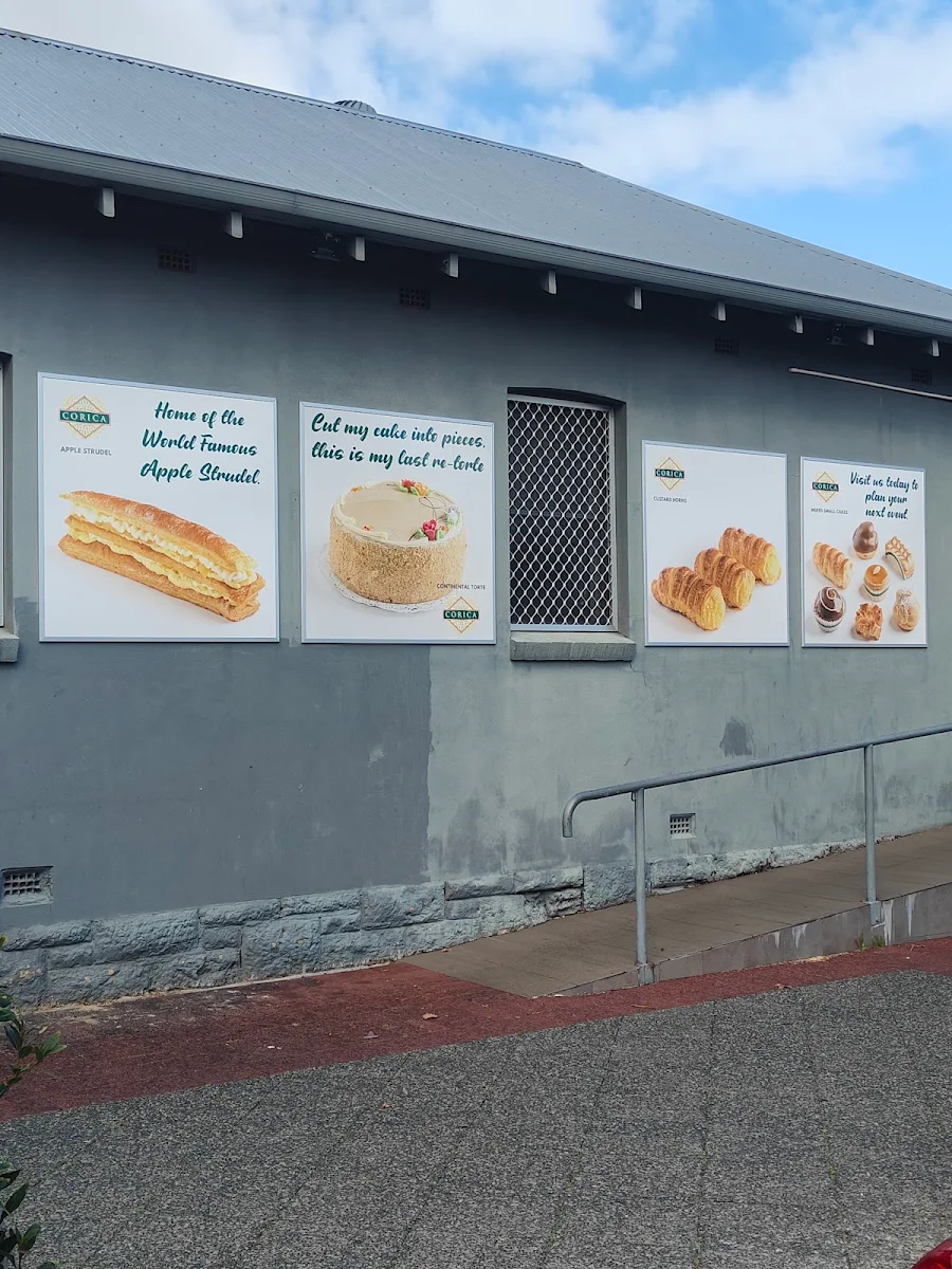 Menu, Corica Pastries