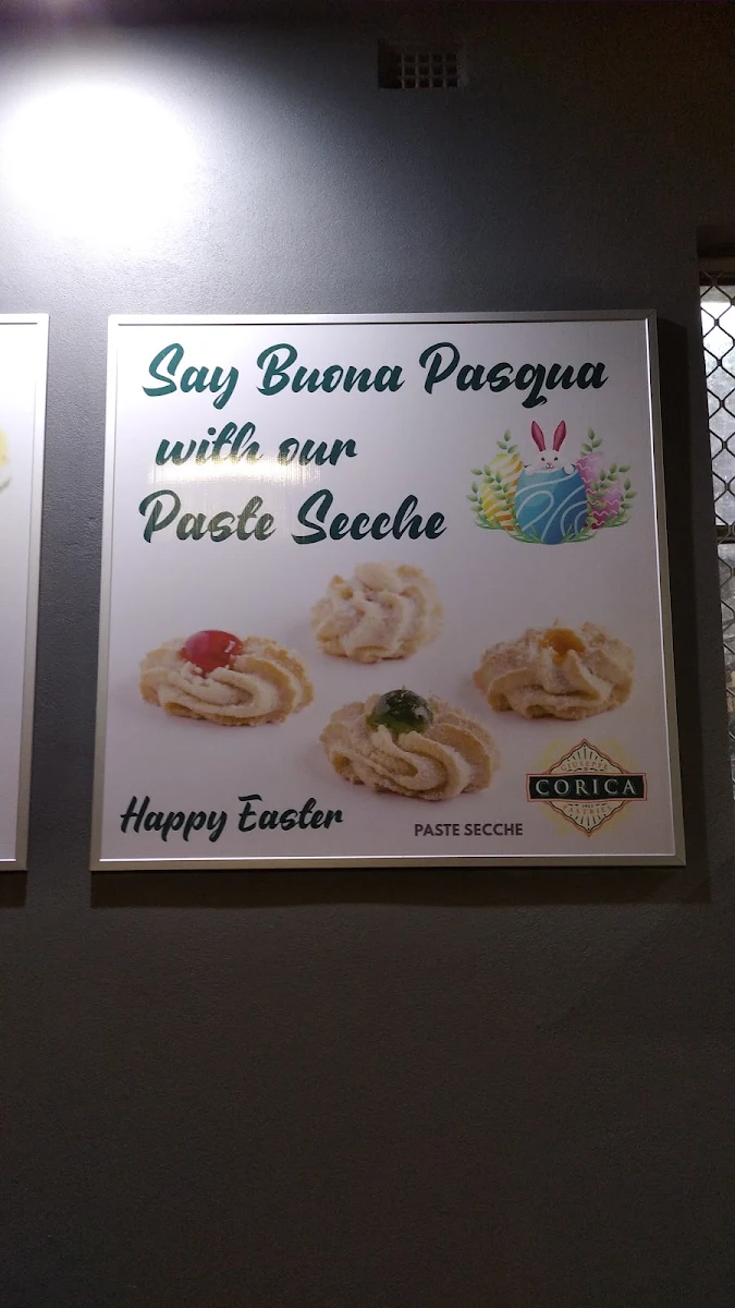 Menu, Corica Pastries