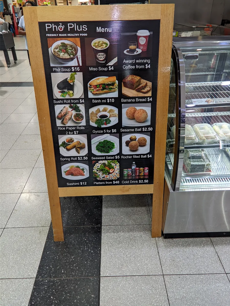 Menu, Pho Plus