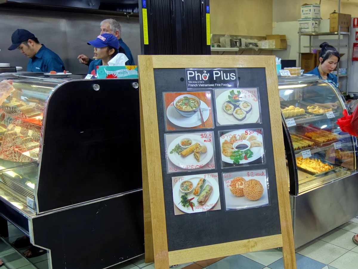 Menu, Pho Plus