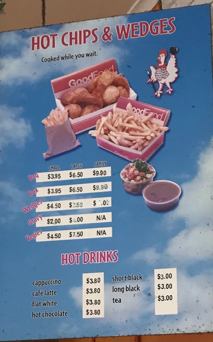 Menu, Winner Chicken