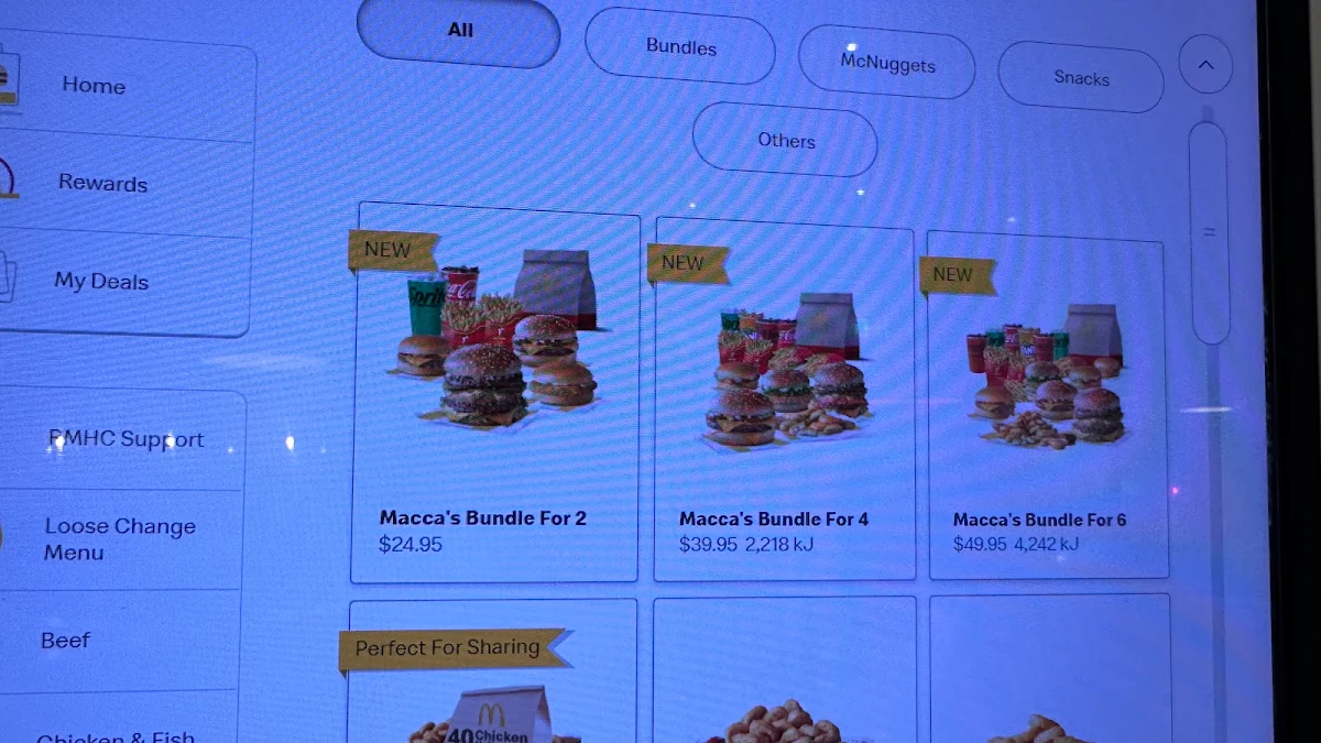 Menu, McDonald's Smithfield