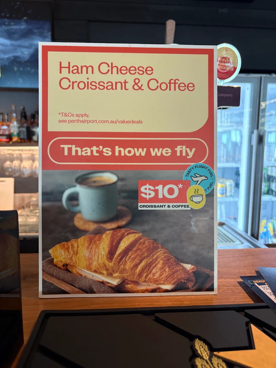 Menu, East x West (Perth)