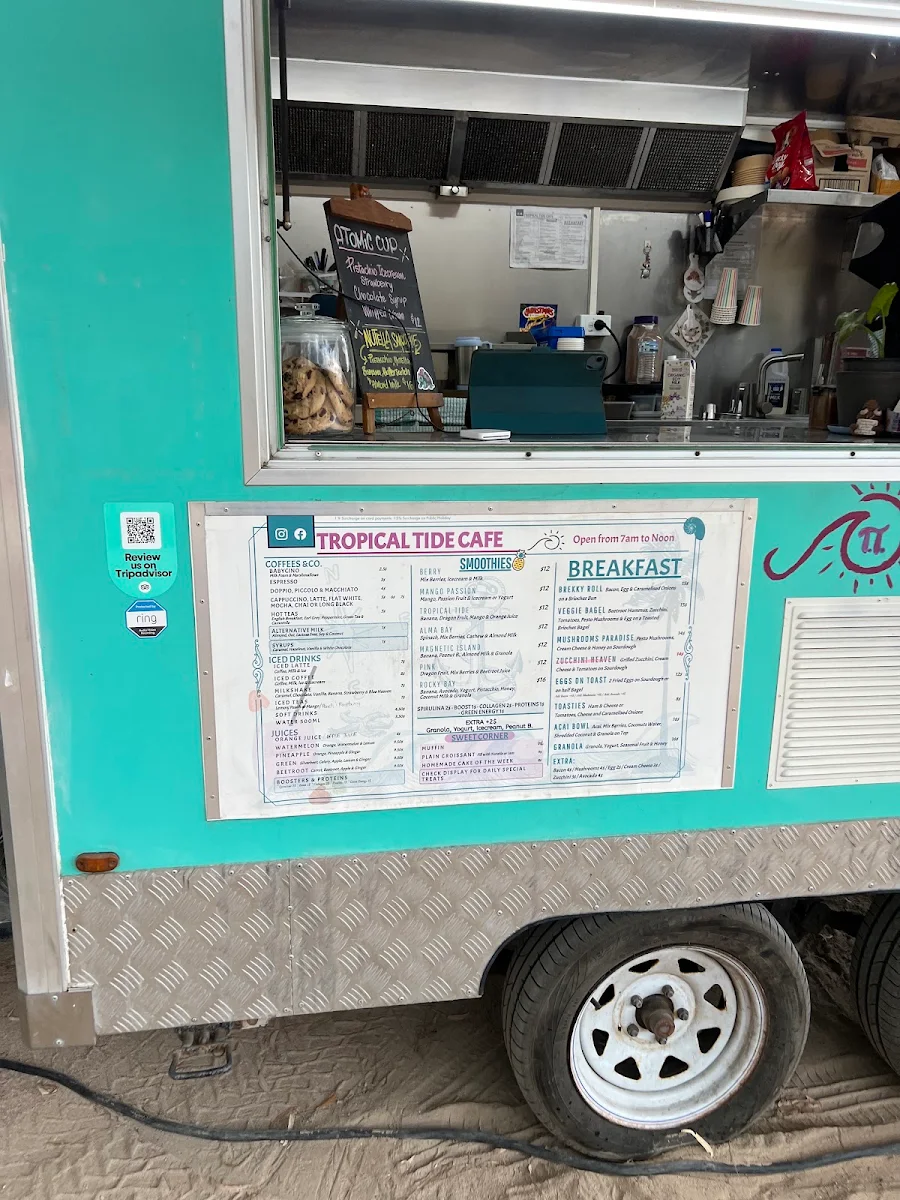 Menu, Tropical Tide