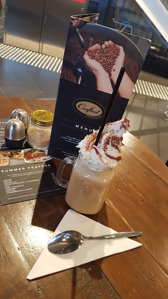 Menu, Crafted Coffee Co