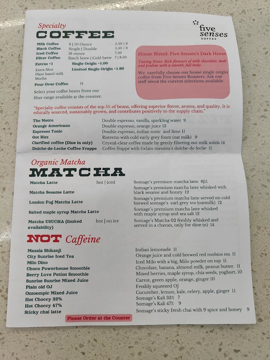 Menu, Eat Ozzo Marrickville | Cafe in Marrickville Sydney