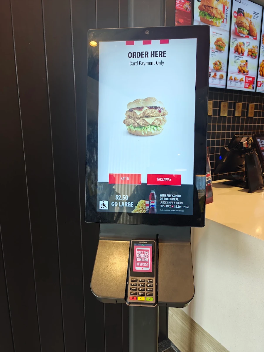 Menu, KFC Pimpama