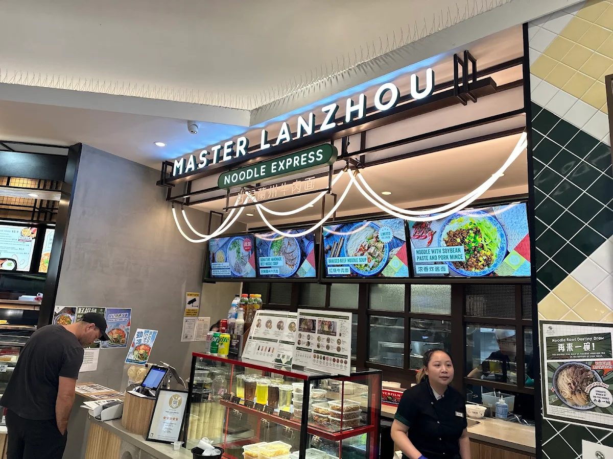 Menu, Master Lanzhou Noodle Express - BoxHill