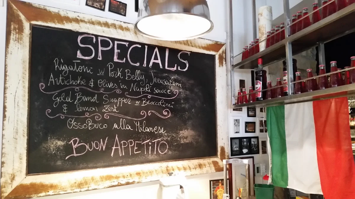 Menu, Gusto da Gianni