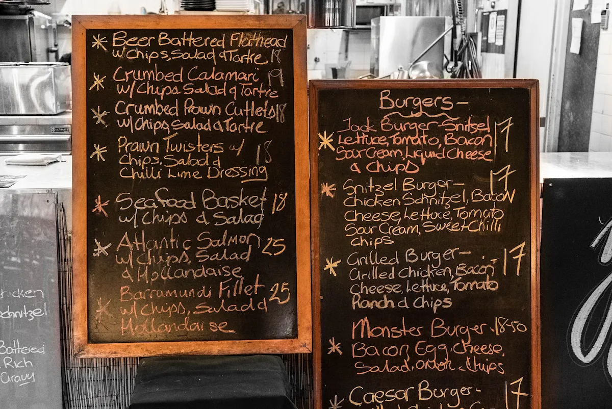 Menu, Chittaway Bay Tavern