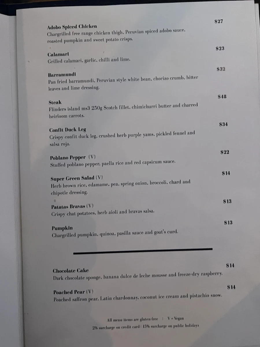 Menu, Repeat Offender