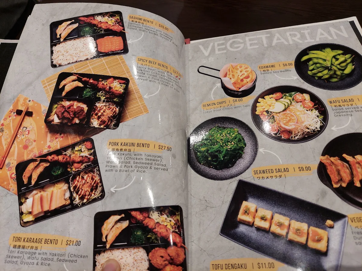 Menu, Ajisen Ramen