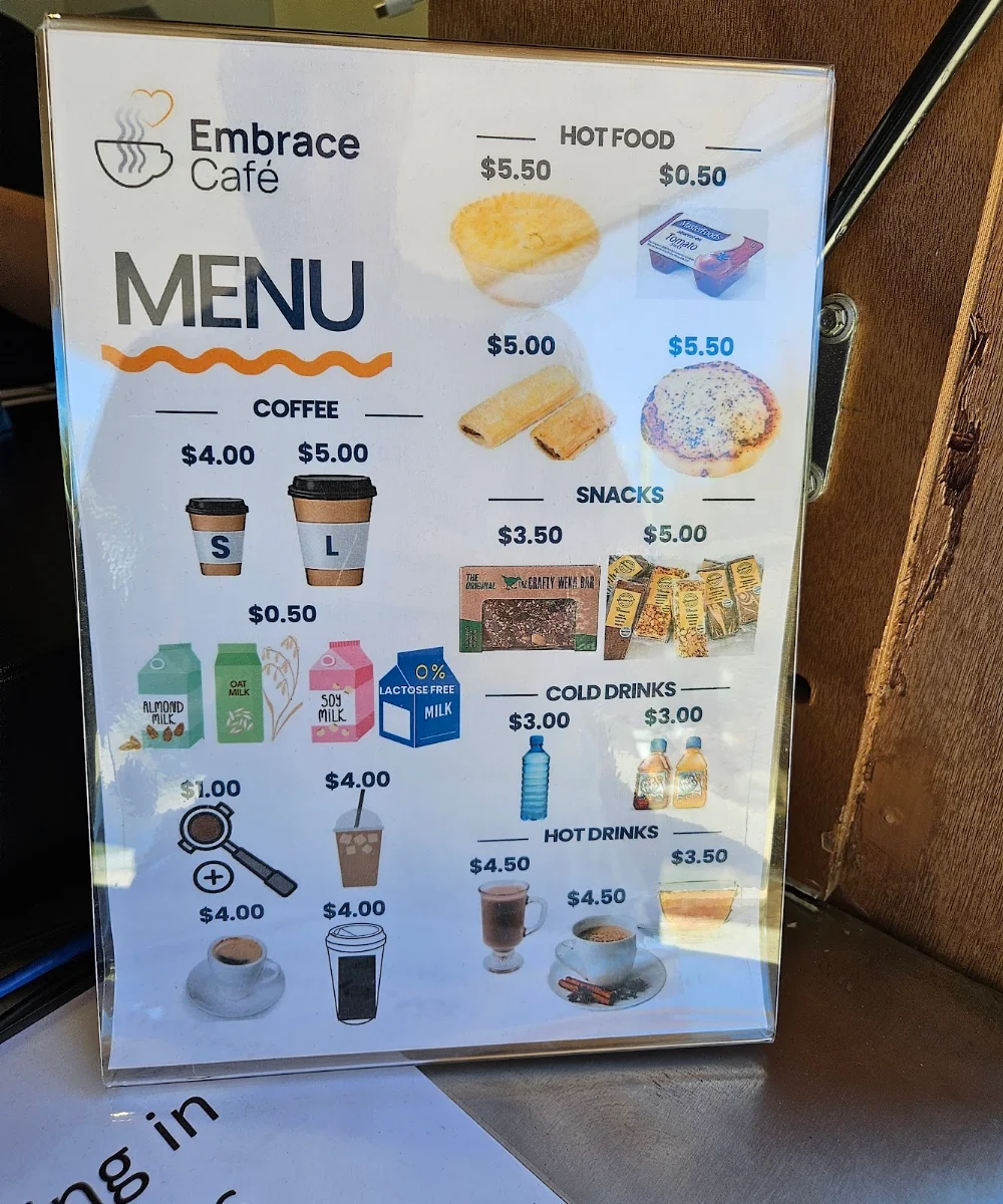 Embrace Cafe cover