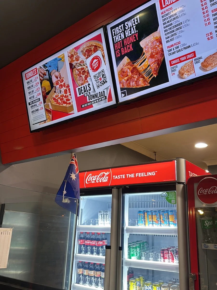 Menu, Pizza Hut Randwick