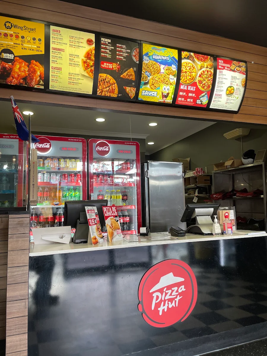 Menu, Pizza Hut Randwick