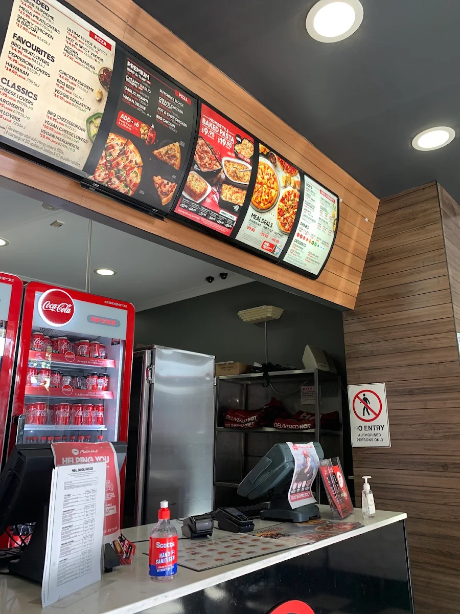 Menu, Pizza Hut Randwick
