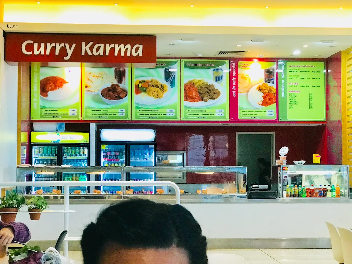 Menu, Curry Karma
