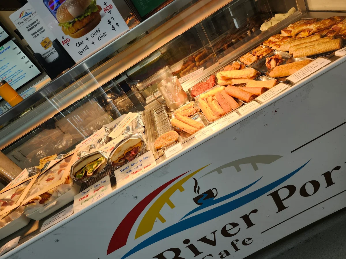 Menu, The River Port Cafe