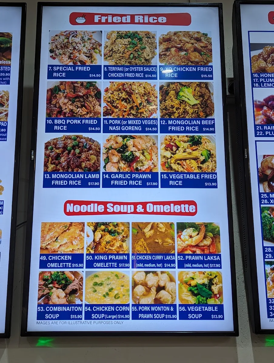 Menu, Jacky's Noodle