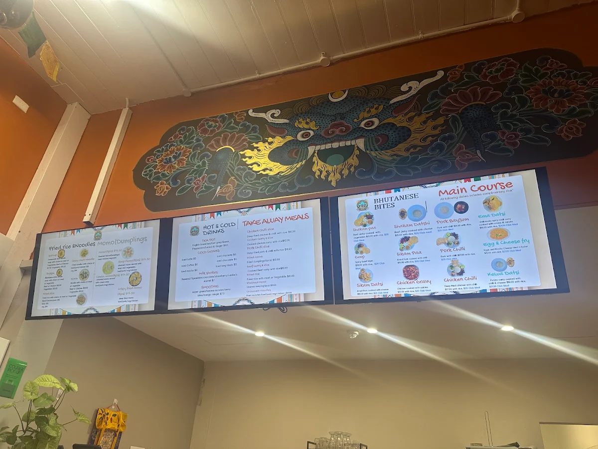 Menu, Bhutanese Bites